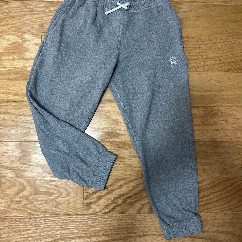 Goat USA Gray Youth M Jogger Pant sweatpants MINT CONDITION NEW